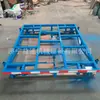 Carro Plano de Mano para Vía de Ferrocarril de Calibre 1435 con Frenos de Bloqueo Automático para Transporte Ferroviario y Materiales de Construcción Ferroviaria