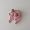Touca de Tricô para Bebê Primavera e Outono Lã Fina para Bebê Boina Fofa Super Fofa Chapéu de Pintor para Meninos e Meninas Tendência