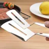 Espátula para filetes de acero inoxidable 304, pinzas para barbacoa y pescado, pinzas para alimentos, pinzas para pan y panqueques de cocina, pinzas para barbacoa estilo coreano al por mayor