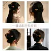 Grampo de Cabelo de Madeira de Pessegueiro Natural Estilo Antigo Feminino Sensação de Alto Padrão Penteado Grampo de Madeira Feito à Mão Novo Estilo Chinês Deslocamento Diário Grampo Versátil