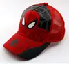 F791 Gorra de Béisbol Nueva Primavera y Otoño Sombrero de Dibujos Animados para Niños Gorra Moderna de Spider-Man Visera Sombrero de Comercio Exterior Europeo y Americano Venta al por Mayor