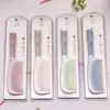 Peine de Dibujos Animados Nuevo Peine Engrosado con Ventosa Peine de Peluquería Moderno Línea Frontal Placa Coreana Peine de Silicona Caja de Plástico Peine Engrosado