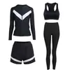Traje de buceo talla grande Corea del Sur mujer manga larga pareja Traje de baño de medusa mujer pantalones divididos protección solar traje de snorkel adelgazante