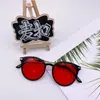Óculos de Sol Infantil Moda Coreana Armação Redonda Óculos de Sol Infantil Moderno Metal Seta Óculos de Sol Óculos de Sol para Meninos e Meninas Proteção Solar