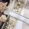 Encaje de organza bordado con lentejuelas de 5.3 cm de ancho, estilo étnico multicolor, material para ropa, zapatos, accesorios, materiales decorativos