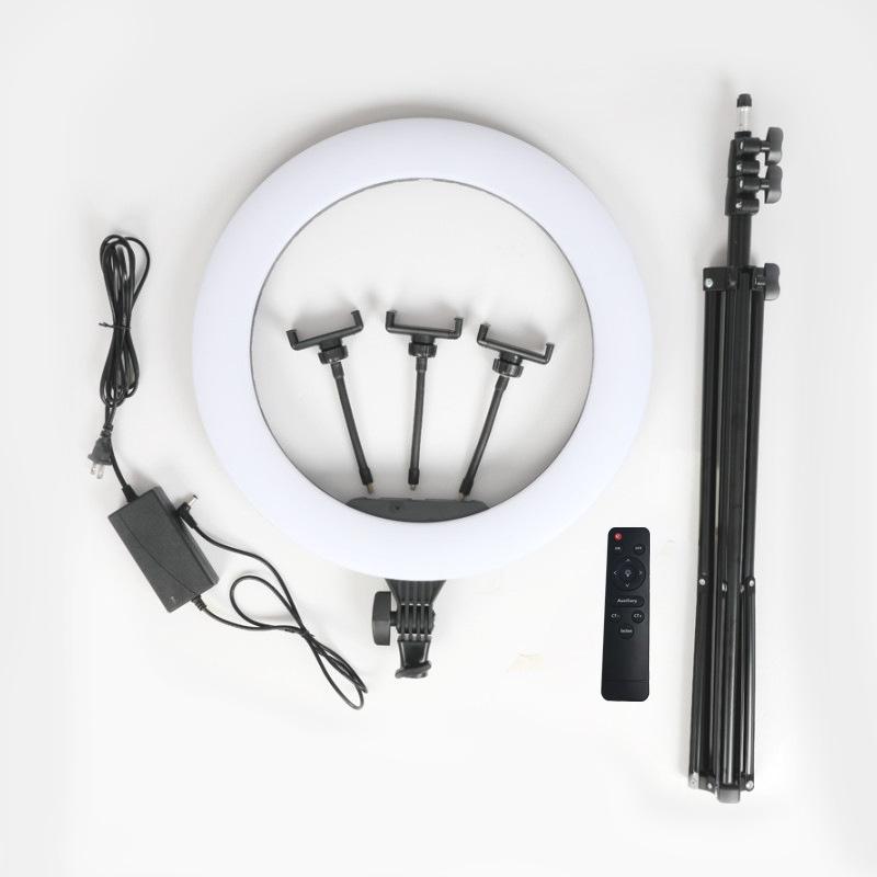 Ring light 18寸46cm三色拍照直播摄影摄像环形补光灯批发