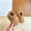 Botas Birkenstock Forradas com Fleece para Meninas 2026 Chegada Nova de Inverno Usáveis de Duas Formas Botas Slouch Merade Botas de Neve para Meninas na Altura da Panturrilha