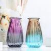 Florero de Cristal Europeo Casual, Florero Hidropónico, Adornos Decorativos Creativos de Escritorio para Sala de Estar, Decoración para el Hogar con Flores Secas