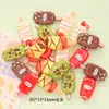 Pan de Chocolate Simulado, Tartaletas de Huevo, Galletas, Juguetes de Comida, Juguetes Hechos a Mano para Armar, Accesorios de Resina, Adornos Miniatura Tridimensionales