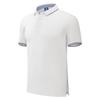 Camisa polo de manga curta personalizada de algodão de alta qualidade roupas de classe camisa cultural roupas de trabalho lapela camiseta impressão bordado logotipo