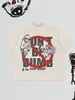 Camiseta Redonda de Manga Corta con Estampado de Graffiti en Inglés 2026 Top Versátil Estilo Casual Top de Algodón Más Vendido