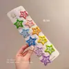 Presilha Bico de Pato para Meninas, Grampo Doce e Fofo para Franja e Cabelo Lateral, Presilha de Cabelo Adorável para Crianças, Grampo Super Fofo para Fios Soltos
