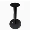 Base redonda espessada com suporte pneumático para mesa quadrada pequena de jantar, base de suporte de mesa com coluna única de elevação manual