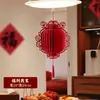 Lanternas Estilo Chinês do Ano do Cavalo 2026 com Decorações Penduradas em Favo de Mel Tridimensional para Celebrações de Ano Novo e Decorações do Festival da Primavera