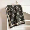 Lenço Xale Quadrado Jacquard com Franjas Padrão Geométrico Artístico Vintage Moda Elegante Roupa de Exterior Feminina Fabricante