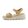 (Agotado, Sin Reemplazo) 950-6 Sandalias Casuales Ligeras de Cuña con Velcro y Pedrería Nuevas de Amazon para Mujer Talla Grande