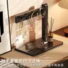 Portallaves de Escritorio para Puerta de Entrada del Hogar Estante Multifuncional para Almacenamiento de Llaves en Encimera Estante para Colgar Collares Gafas Artículos Varios