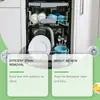 Tabletas de Limpieza para Lavavajillas Jue Fish Limpian Suciedad y Grasa, Dan Brillo a los Utensilios, Mantienen los Electrodomésticos, Tabletas de Limpieza para el Hogar
