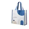 Sacolas personalizadas de TNT reforçado, sacolas de mão para compras, sacolas promocionais para feiras e instituições de ensino, impressas com gráficos e texto