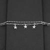 Pulsera de acero de titanio con nueva estrella estilo coreano para mujer, estilo fresco, temperamento, diseño de nicho, pulsera de estrella de cinco puntas, pulsera de moda