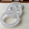 Atacado do Fabricante Em Estoque Pulseira de Pintura a Tinta Pulseira de Jade de Gelo Branco Pulseira de Pedra Cinza Gelo para Mulheres Gelo Transparente Caixa Surpresa Especial