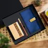 Regalos Estilo Chino, Portalápices de Madera Maciza, Regalos para Personas Mayores, Recuerdos Navideños, Cuadernos, Recuerdos Creativos, Personalización