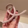 Nuevo Clip de Tiburón 11cm Clip Grande Transparente para el Cabello con Gran Volumen Capilar y Clip de Cabello de Gama Alta para Mujeres en la Parte Posterior de la Cabeza