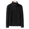 Abrigo de lana de cordero estilo Youjia, cuello alto, chaqueta de forro polar para pareja, cárdigan de forro polar para hombre, forro de chaqueta para mujer