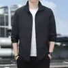Ropa de Protección Solar Nueva de Verano para Hombre 2025, Alta Elasticidad, Enfriamiento Instantáneo tipo Hielo, Chaqueta Casual con Cuello Alto, Disponible para Dropshipping
