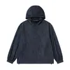 Ropa para Hombre Northbound 2026 Otoño Nueva Vintage Color Sólido Chaqueta de Mezclilla con Capucha Abrigo de Trabajo Pesado Holgado para Hombre