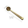 Acero Inoxidable 430 Cuchara de Café Cuchara Medidora con Pinza Pinza Selladora Multifuncional para Alimentos Cuchara para Leche en Polvo Pinza Selladora para Bolsas de Alimentos