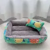 [Una generación especial] jaula para mascotas perrera cama para gatos tapete cama suministros para mascotas tapete de lino a prueba de humedad