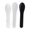 Direto da Fábrica Colher Cavadora de Cauda Reta Cosmética Colher de Cauda Ondulada Única de PP Colher para Creme para Olhos Creme Facial Leite Branco Durável