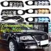 Adequado para Volkswagen Passat old Lingyu luzes diurnas LED Magotan faróis de neblina faróis faróis 2005~2007