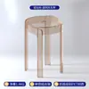 Taburete Bajo Infantil para el Hogar Banco Pequeño Silla para Adultos Plástico Engrosado Sala de Estar Baño Deslizante Taburete de Baño Taburete de Baño