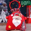 Saco de Embalagem para Maçã do Amor de Natal Saco de Presente do Papai Noel Saco de Presente Saco de Maçã do Amor de Natal de Veludo Dourado