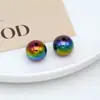 Cuentas de 16 mm Color Crema Agujero Recto Color Caramelo Acrílico Hecho a Mano con Cadena para Teléfono Móvil Colgante para Coche Accesorios de Collar