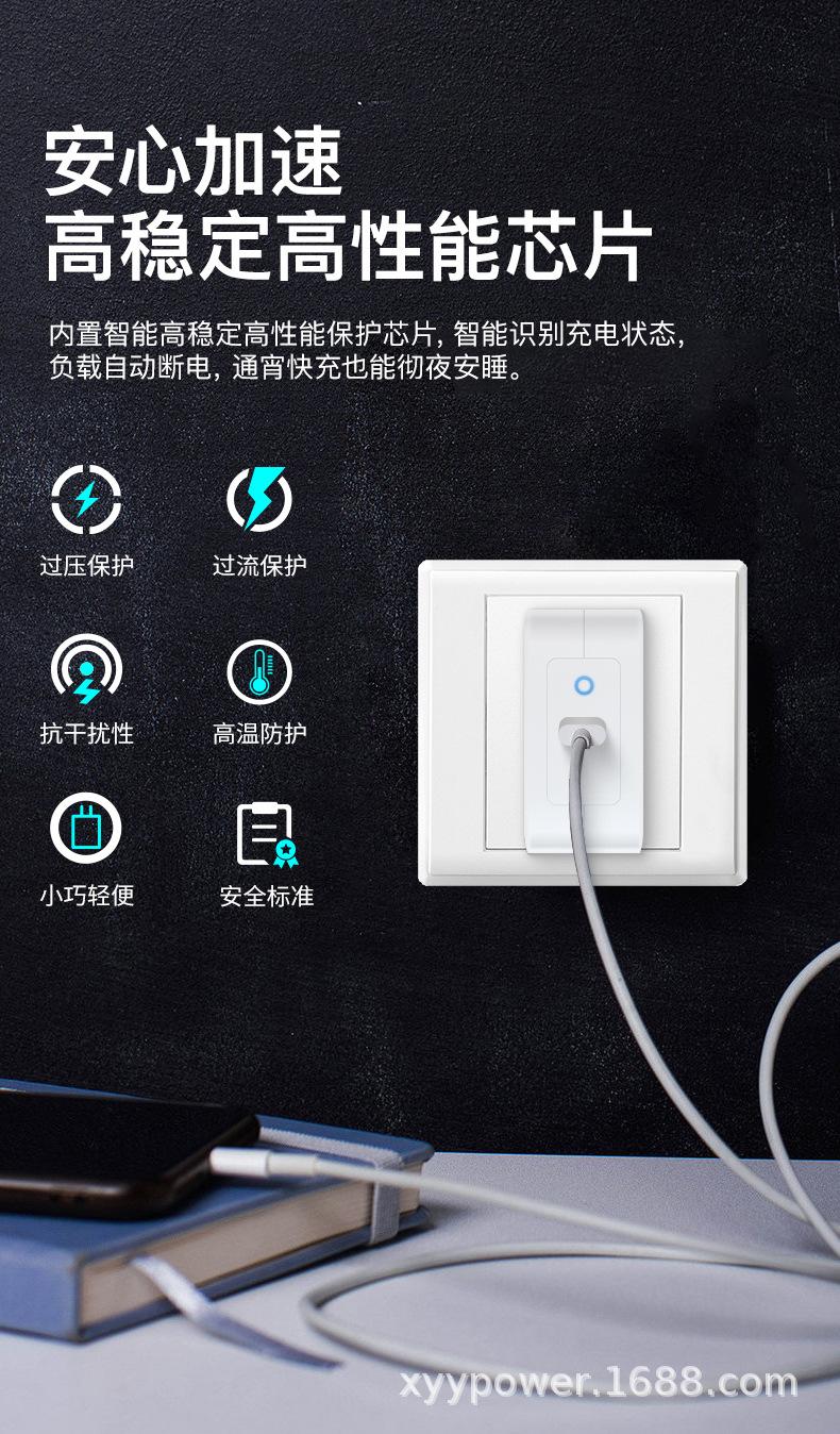 PD140W单C口美规氮化镓充电器