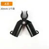 Accesorios de Tubería de Acero Recubierto de Plástico para Invernaderos, Abrazaderas de Conexión Universal en Forma de Cruz, Clips de Resorte de Acero para Fijación de Película