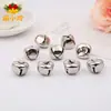 Criativo DIY 0,6-2cm Sino de Metal Cruzado Chaveiro Acessórios de Joias Sino Decorativo de Natal Atacado