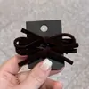 Paquete Individual de Pinza para el Cabello de Lazo Negro de Alta Calidad ~ Pinza Lateral de Terciopelo Pinza Simple Ins para Flecos Pinza para el Cabello Pinza Lateral