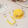 Bolsa Pequeña Dopamina para Guardar Monedas Gorro de Cubo de Pana Estilo Estuche para Auriculares Llavero Colgante Accesorio