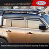 Temxinrui Aplicável Land Rover Defender Discovery Shenxing Range Rover Sport Star Vein Refitting Car Janela Chuva Sobrancelha Protetor de Chuva