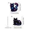Nuevo Colgante Transfronterizo de Acrílico Plano 2D de Pato Pequeño, Gato Negro, Águila para Espejo Retrovisor de Coche, Decoración, Regalo de Vacaciones