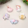 Accesorios de Resina para Manualidades de Dibujos Animados, Pinzas Elegantes para el Cabello de Animales Pequeños, Fundas para Teléfono, Hebillas para Zapatos, Llaveros, Colgantes y Decoraciones