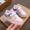 Nuevos zapatos de skate cómodos de corte bajo para primavera y otoño 2024 para niños y niñas, zapatos casuales de moda para estudiantes, tenis, zapatos de moda para niños