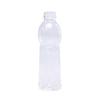 Botella de plástico transparente para alimentos para mascotas, 600 ml, desechable, para agua mineral, sellada.
