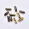 Fundo Dourado 5*15mm Oval Longo Vidro Garra Diamante Ponta Fundo Strass DIY Roupa Sapato Bolsa Decorativa Adesivo Nail Art Diamante Material