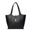Yuezi Fashion 2025 Nova Bolsa Feminina Grande Capacidade Ombro Único Transversal Bolsa Sogra Bolsa Tote Cesto de Legumes de Alto Nível