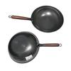 Wok de hierro Wok Wok doméstico Sartén antigua Estufa de gas Cocina de inducción Sartén antiadherente universal sin revestimiento